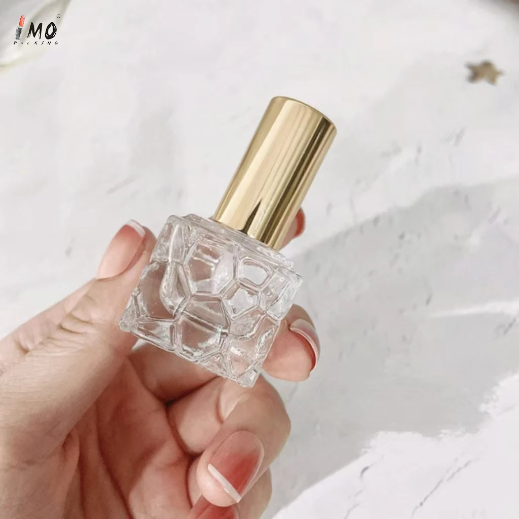 10 ml Glass Perfume Empty Bottle Sample Perfume Dispenser  Portable Refillable Bottle