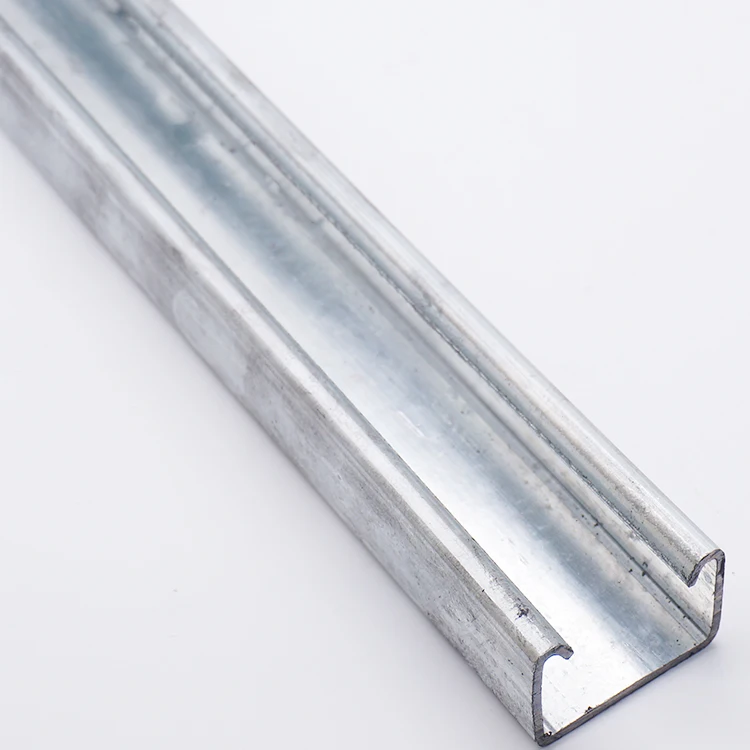  Galvanized punched steel strut channel/galvanized c channel