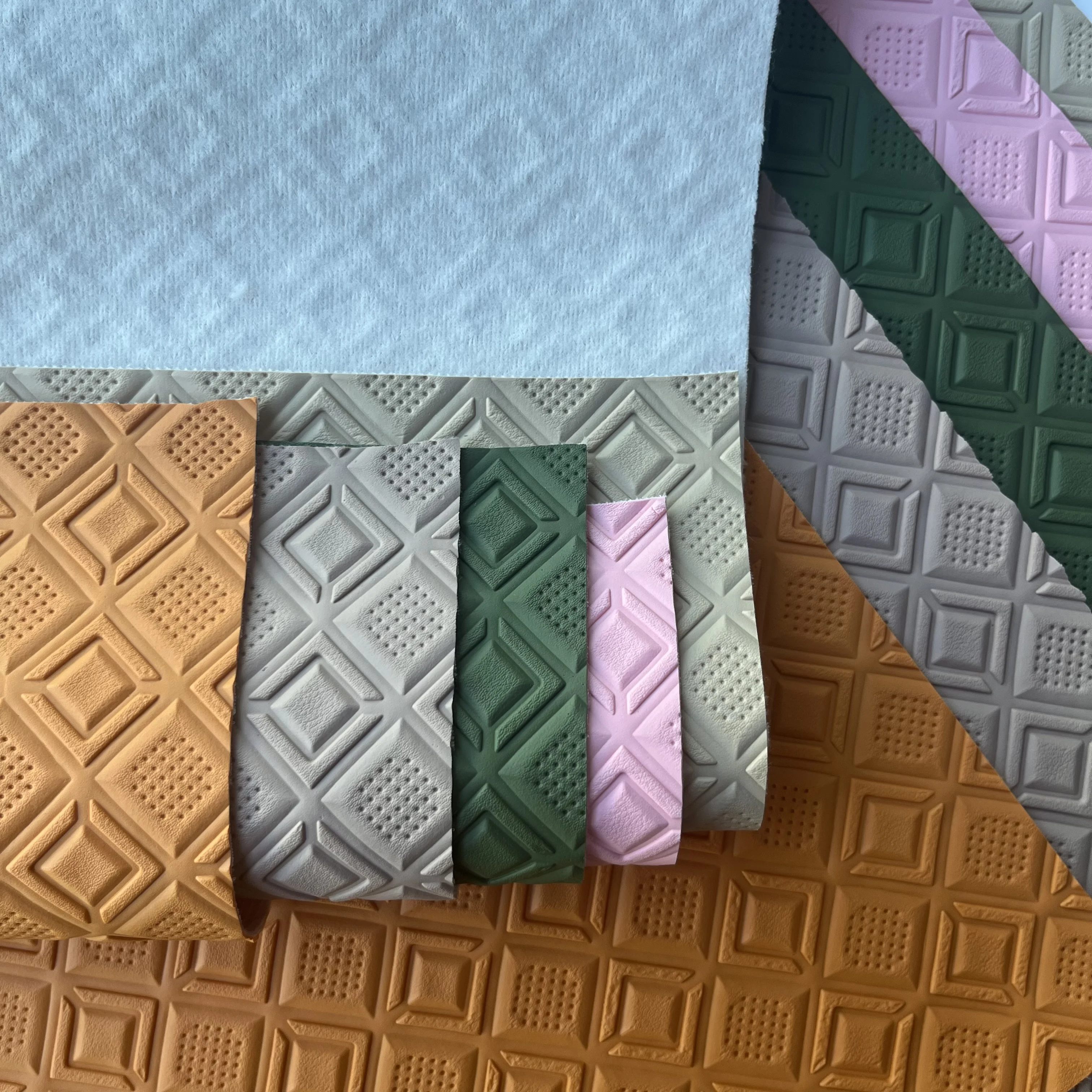 PVC Artificial Leather New Arrival Customized Design Backing Quality Fabric for Bags Sofa Furniture Bed Car Seat Cover Decorate