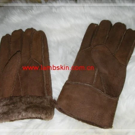 Женские перчатки из овчины Зимние