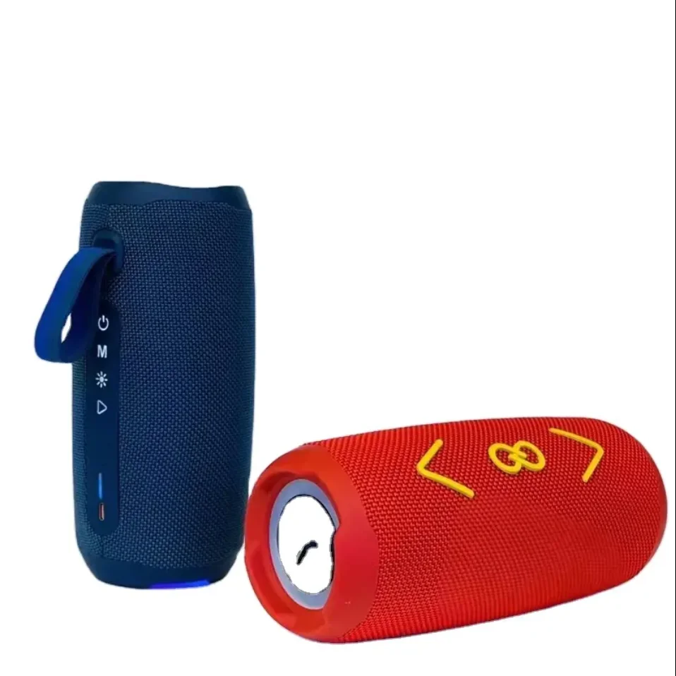 New S450 Wireless Bluetooth Speaker Outdoor Handsfree Call Portable Audio Fabric Handheld TWS Colorful Light speaker