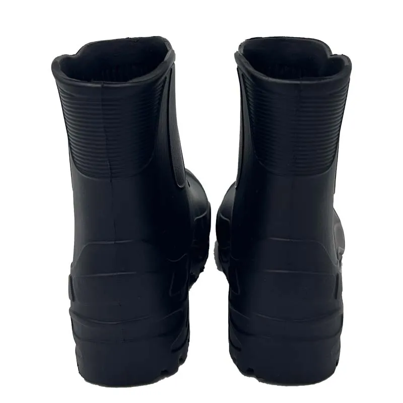 High-Performance ankle anti oil safety work shoes lightweight eva rain boots for men women
