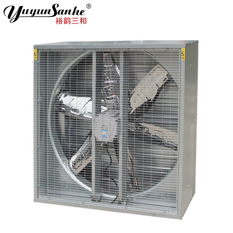 1100 mm exhaust fan 40 inch motor-drive directly swung drop hammer fan industrial extractor fans