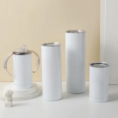20oz double wall stainless steel tumbler sublimation blanks skinny tumbler straight sublimation blanks