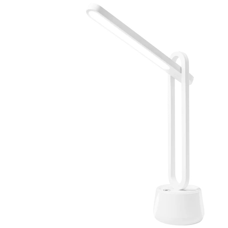 Modern Usb Rechargeable Battery Touch Rotating Foldable Led Desk Lamp Study Reading Light For Bedroom