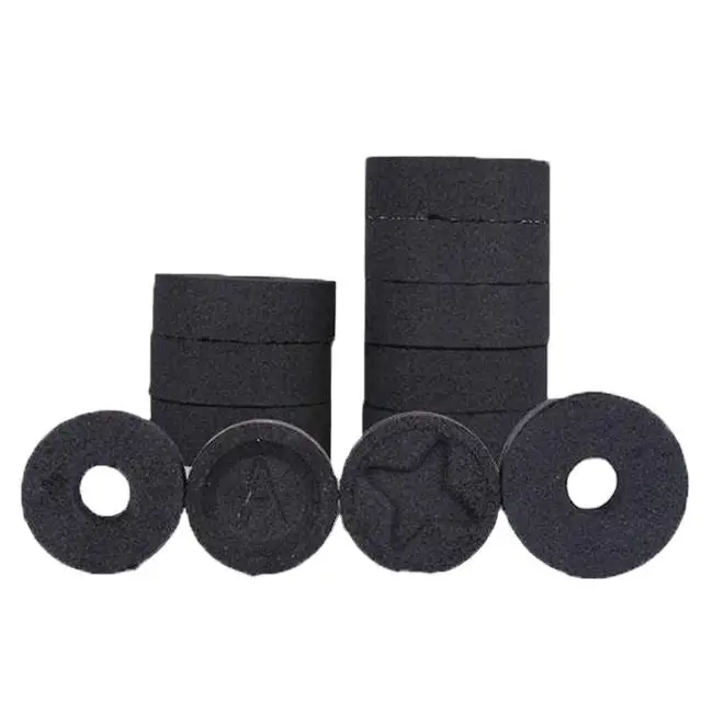 Manufacture Round Quickly Light Shisha Wood Charcoal For hookah