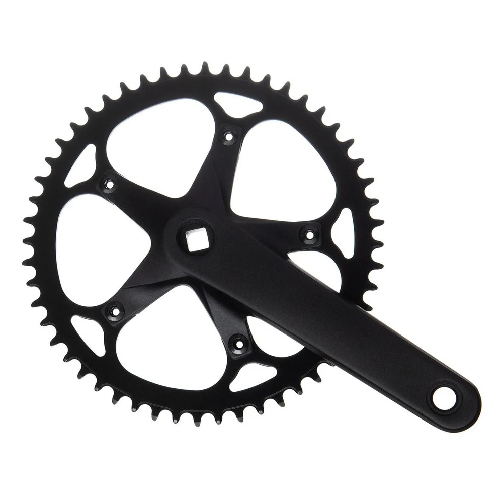 Customized Titanium Crankset 8M 60T Alloy Folding Roadbike Square Bike BMX MTB Metal Crank Arm