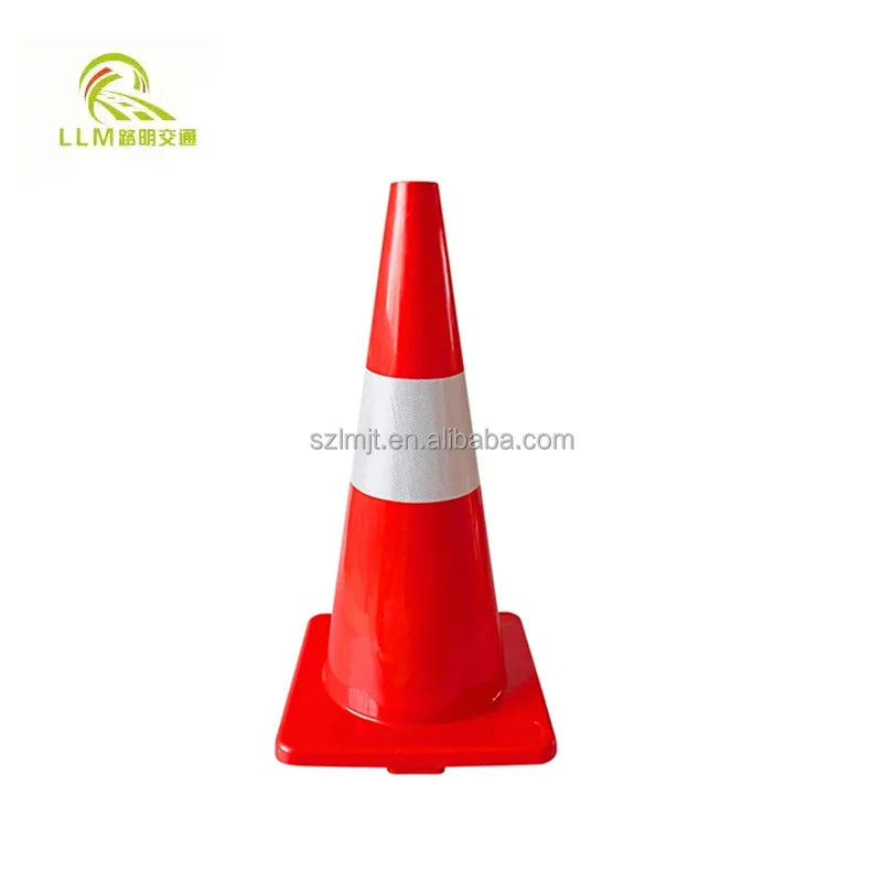 Hot Sale Traffic Cone 900mm Blue Traffic Cones PVC Traffic Cone With Rubber Base