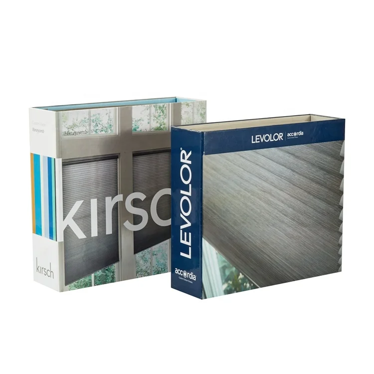 Honeycomb Shades Cloth Sample Fabric Sample Book Cellular Shades Type Textile Swatch Card