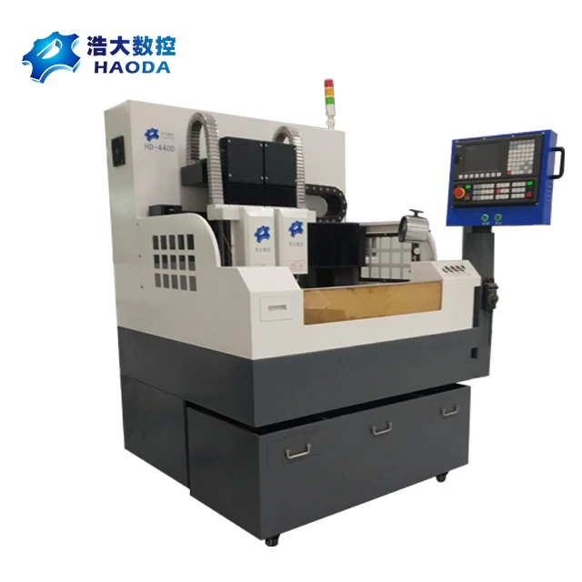 HD440 двойной нож Высокоточный cnc мобильный станок для изготовления экрана из закаленного стекла