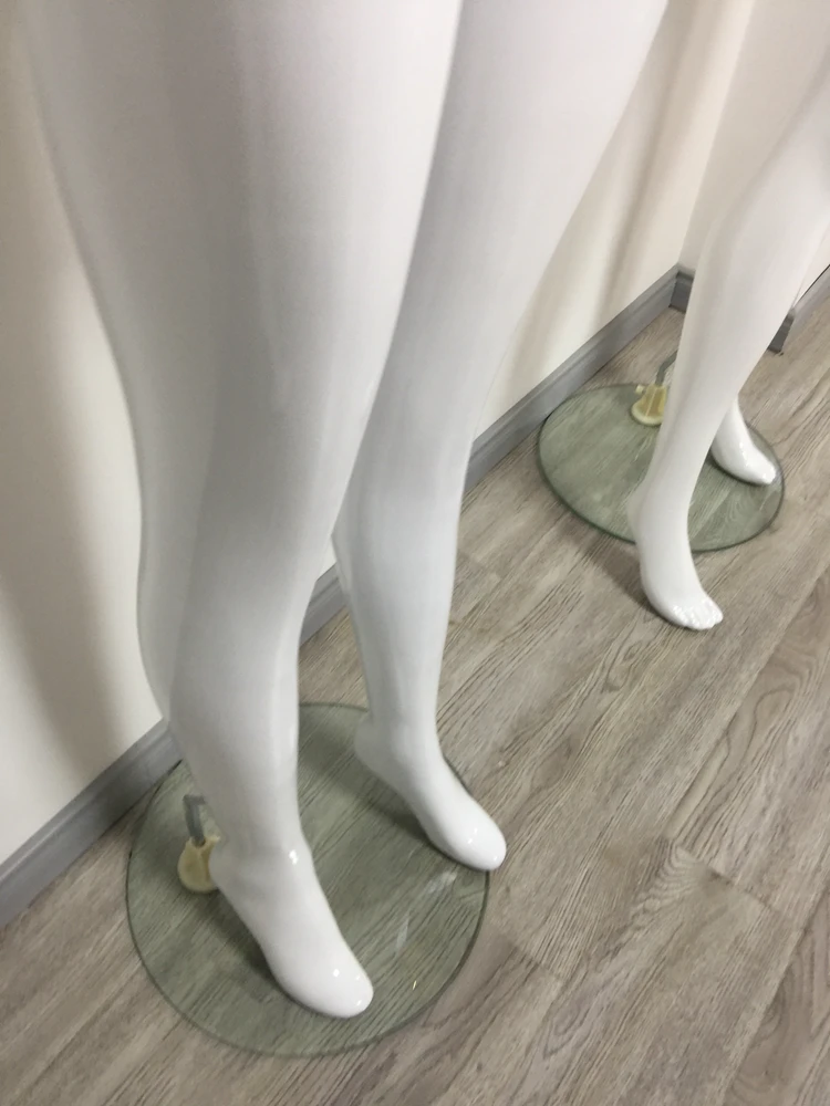 Factory Hot Sale Shop Gold Head White Chrome Mannequins For Sexy Mature Female Dummy