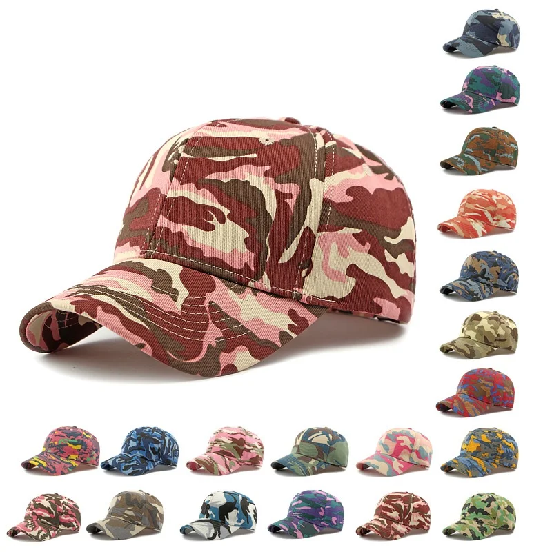 Unisex Coconut Tree Embroidered Baseball Cap Vintage Peaked Cap Washed Distressed Trucker Hat