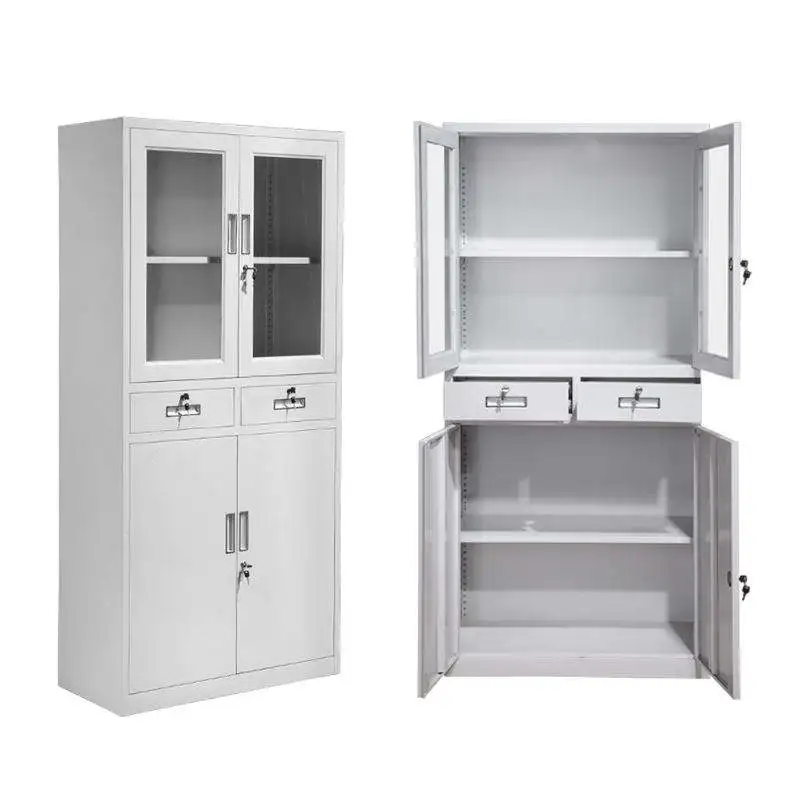 Factory Supply Executive Metal Office Cabinet 2 Door Steel Filing Cabinet Metal Filing Cabinet