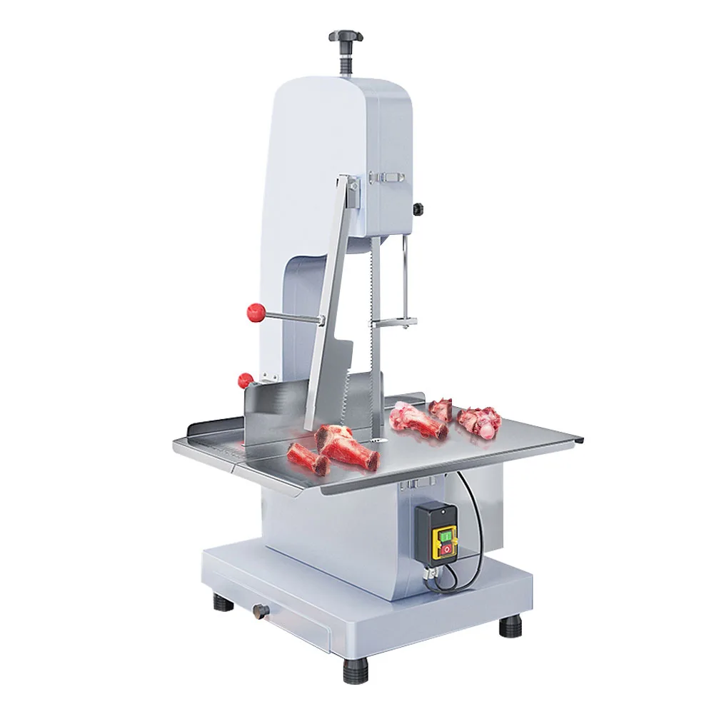 Industrial automatic frozen meat cut bone saw blade machine