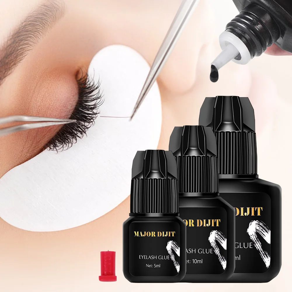 5/10/15ML Eyelashes Extension Glue Fast Drying Lashes Grafting Glue Practice Extension Tool