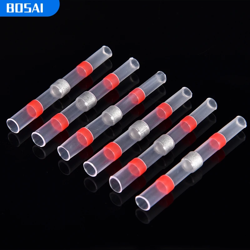 
SST-S21 heat shrink Red solder connector waterproof solder ring manufacturer direct sale 