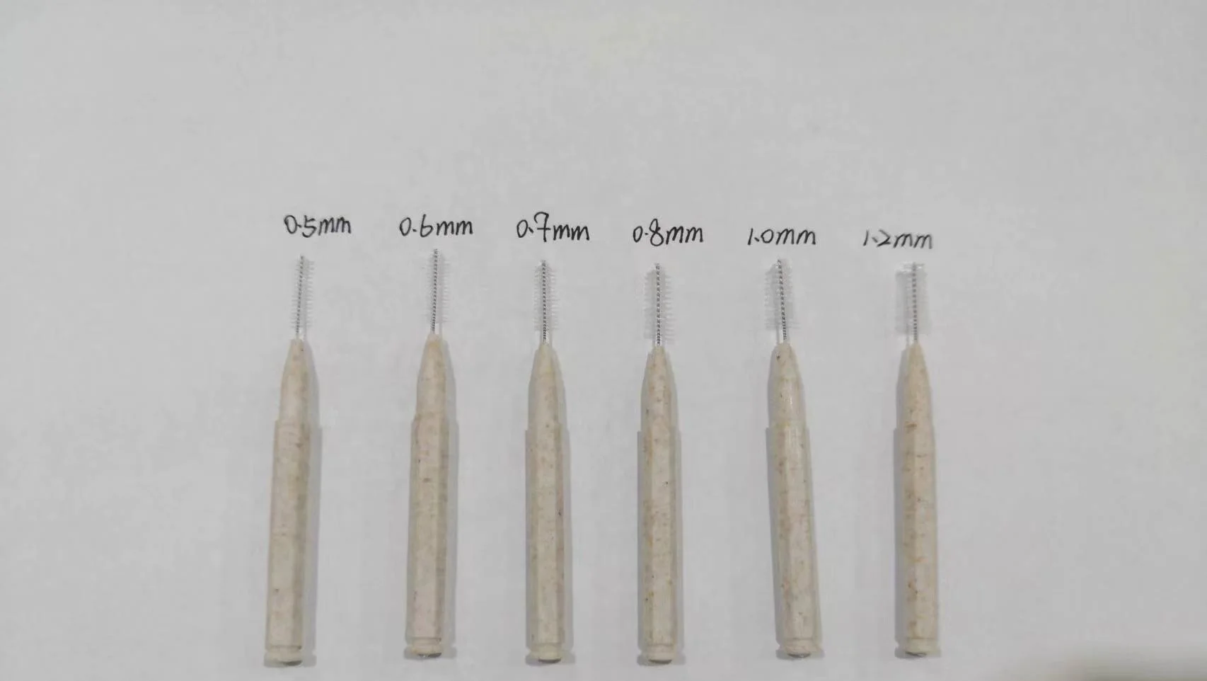 Biodegradable Bamboo Handle Interdental Brushes Between Teeth Cleaner Deep Clean Toothpick Eco Friendly Biodegradable Vegan