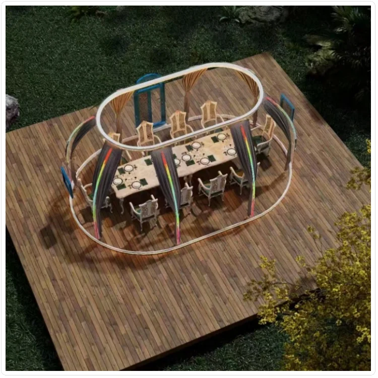 Outdoor hotel insulated dome house aluminium computer dome bubble house is stylish and durable for year-round comfort