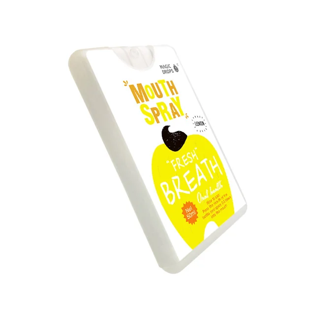 Hot Products Oral Care Portable Mint Perfume Mouth Breath Freshener Spray For Bad Breath