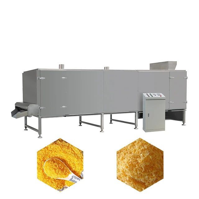 Best Quality Bread Crumb Extruding Machine Production Line Bread Crumbs Making Equipment