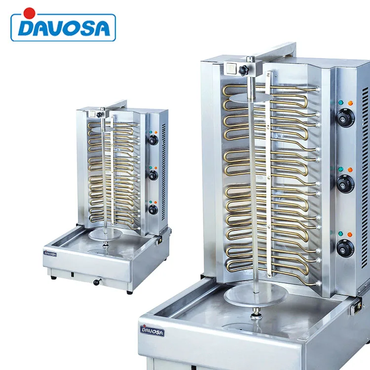 snack shop restaurant electric 220v doner kebab making machine