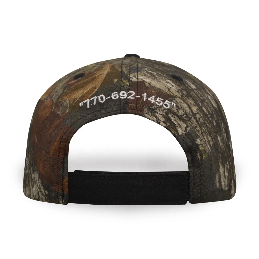 BSCI outdoor camo activewear casquette de baseball gorras de beisbol camouflage baseball cap