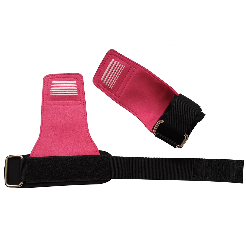 Pink Women Weight Lifting Fitness Barbell Gloves