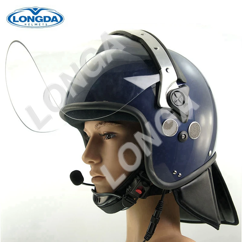 High quality army military police interphone security helmet equipment