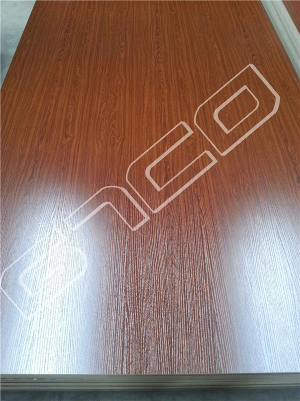 High Glossy 6mm 18mm White Wood Grain Color Melamine Paper coated Laminated MDF Furniture Board For Furniture Malaysia