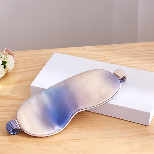 Taihu Snow Custom 25Mm Pure 100% Mulberry Luxury Silk Sleep Heat Eye Mask Logo