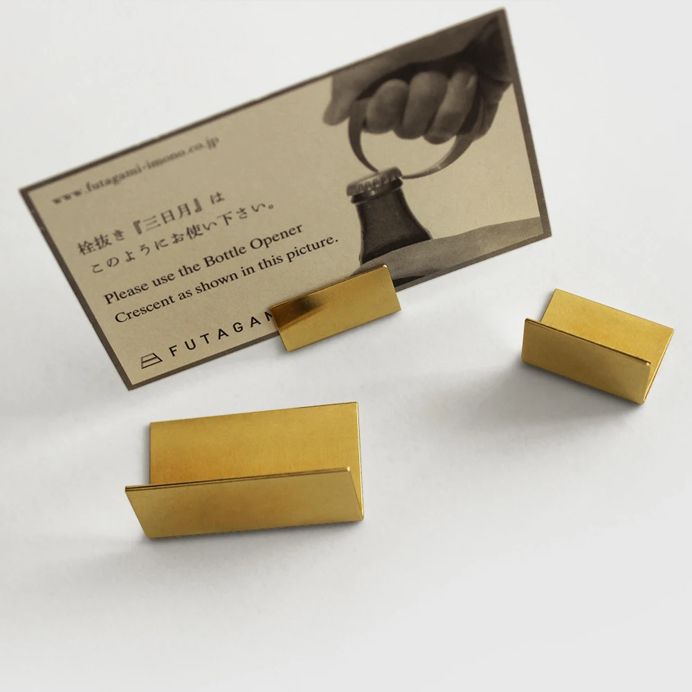 Table Numbers Holder Gold Place Card Holder Party Wedding Table Name Card Holder