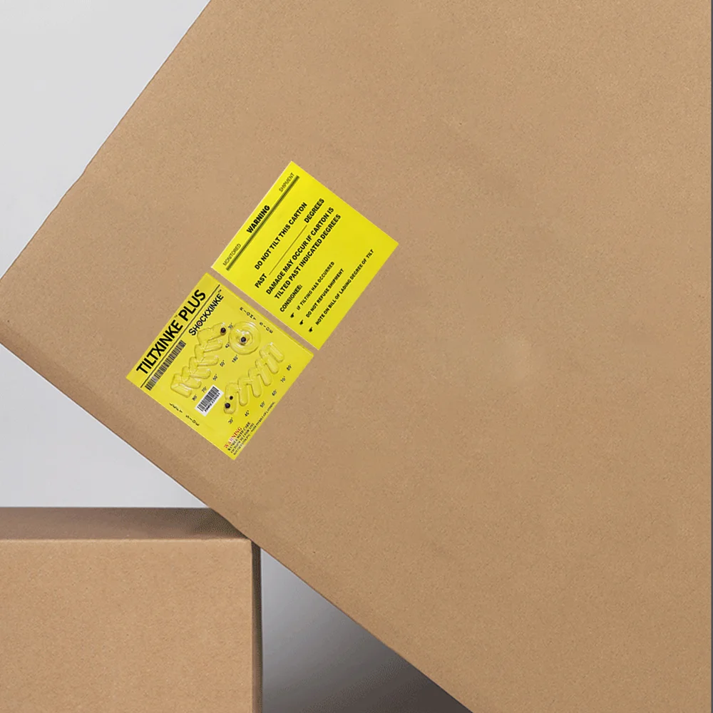 Plus Plus Impact Indicator Shockproof Labels Durable Material with Adhesive Packaging for Leaning Labels and Stickers