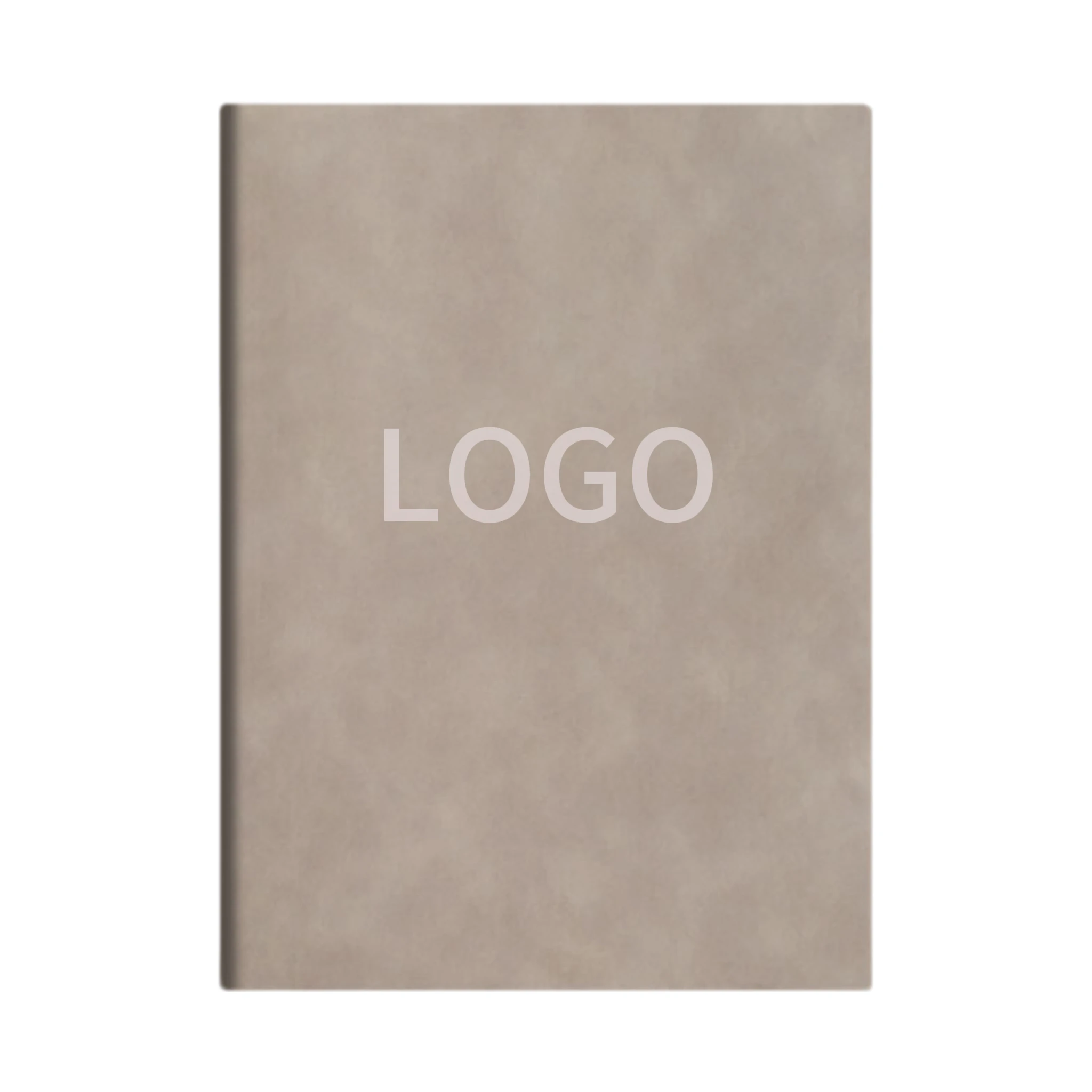 Custom logo printed A5A4B5 PU soft leather cover waterproof notebook diary with logo for students Laser Engraving office supply