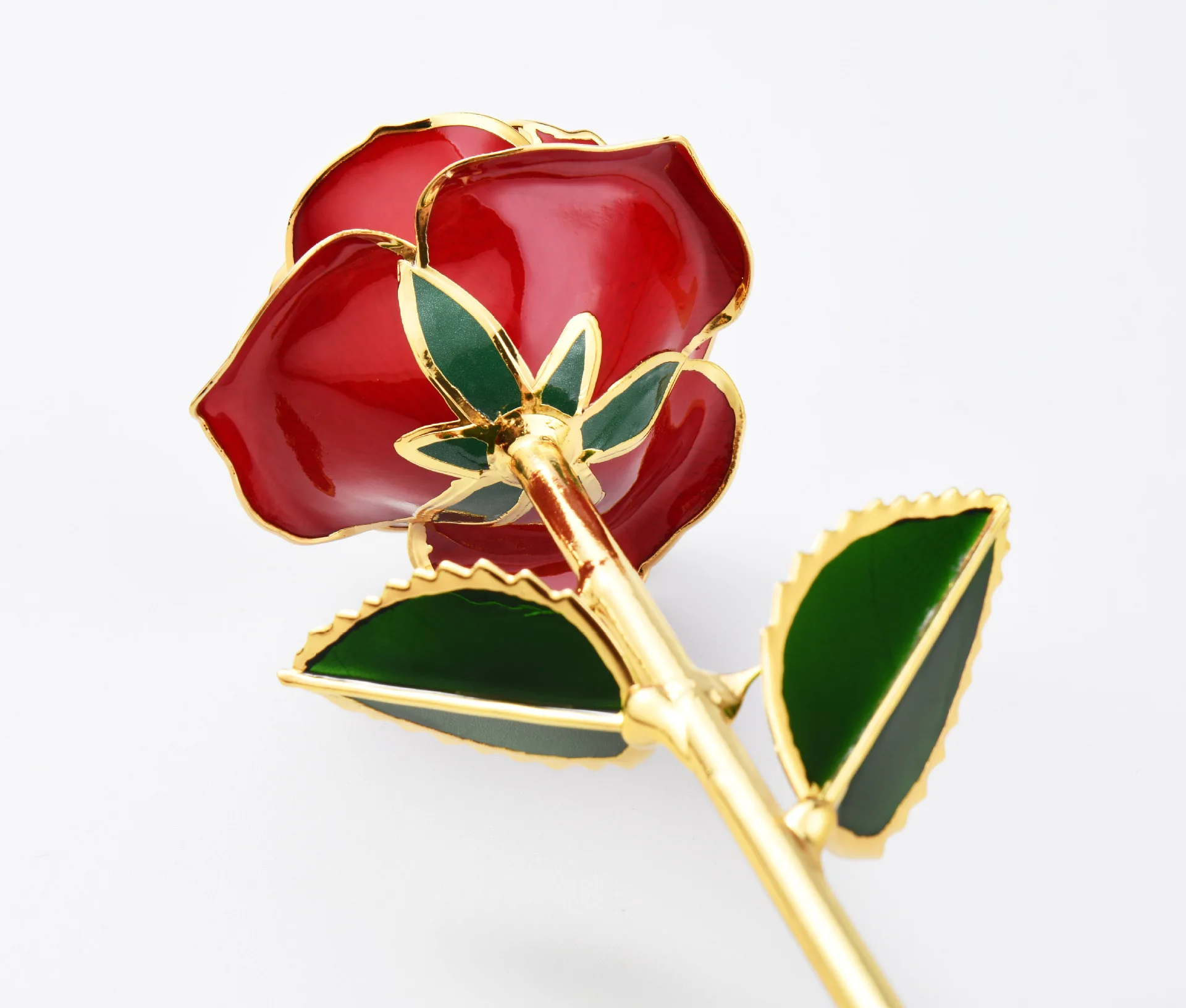 High Quality  24k Gold Dipped Rose Real Preserved Rose Flowers Valentines Day Plated Forever Rose Gifts