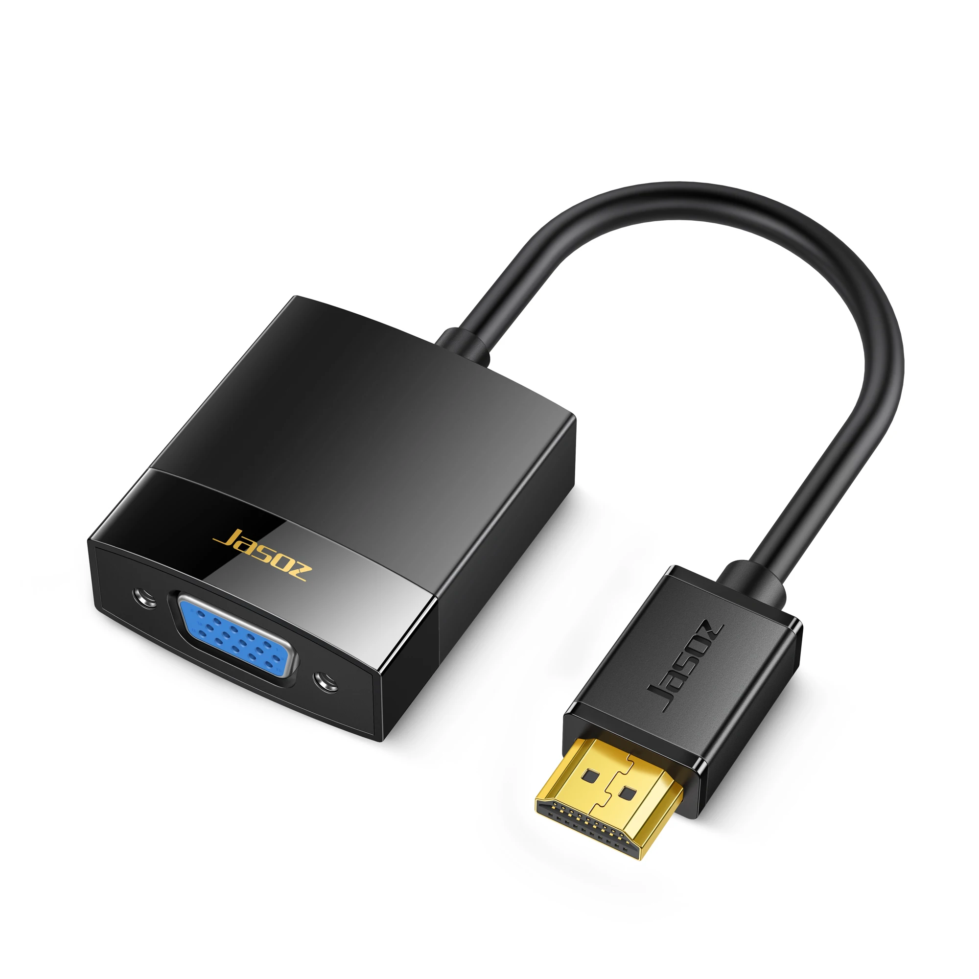 Jasoz Hdmi To Vga Converter Adapter Hdmi Cable 1080p 60hz Male To Female Hdmi To Vga Cable