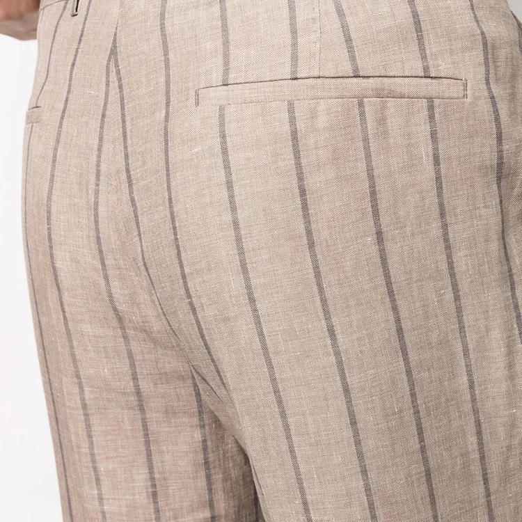 OEM High Quality  Suit Blazer Fashion Men Business Polyester men formal linen Suit