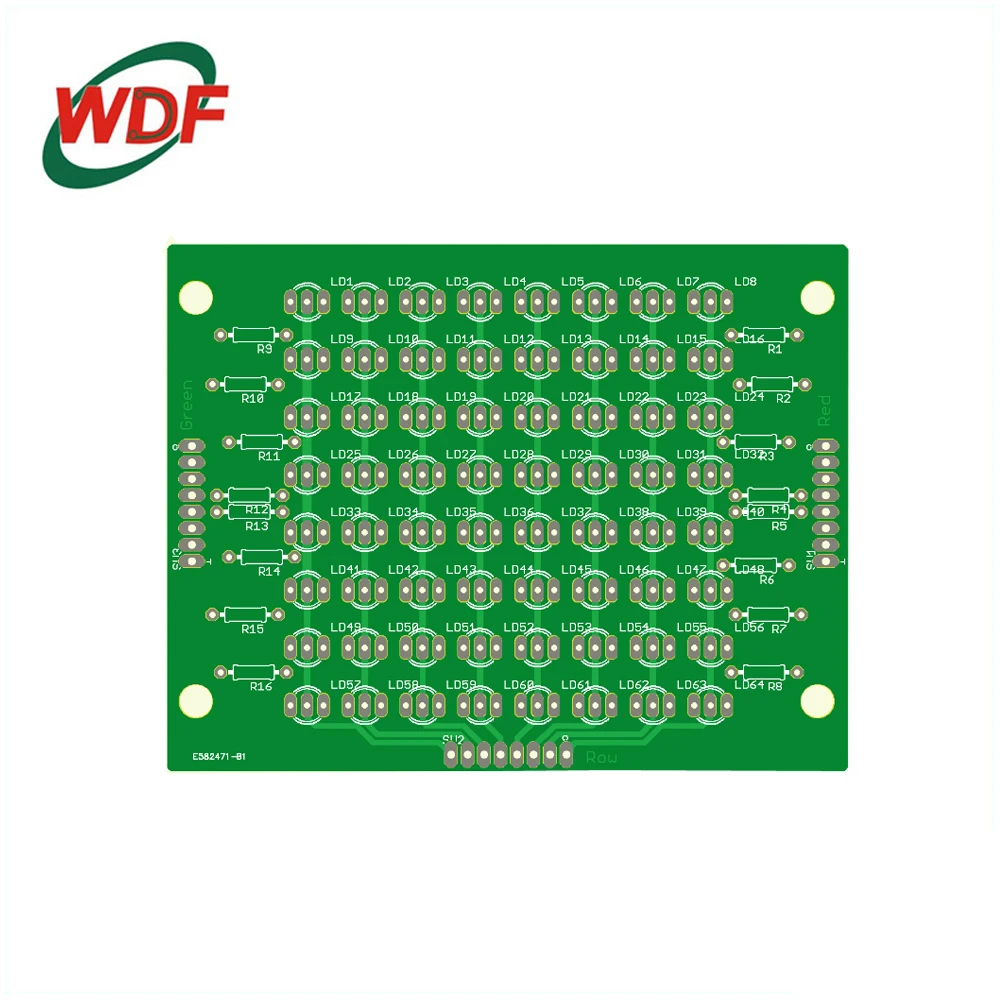 Multilayer Rogers HDI Circuit Main Board PCB for Communication Electronics