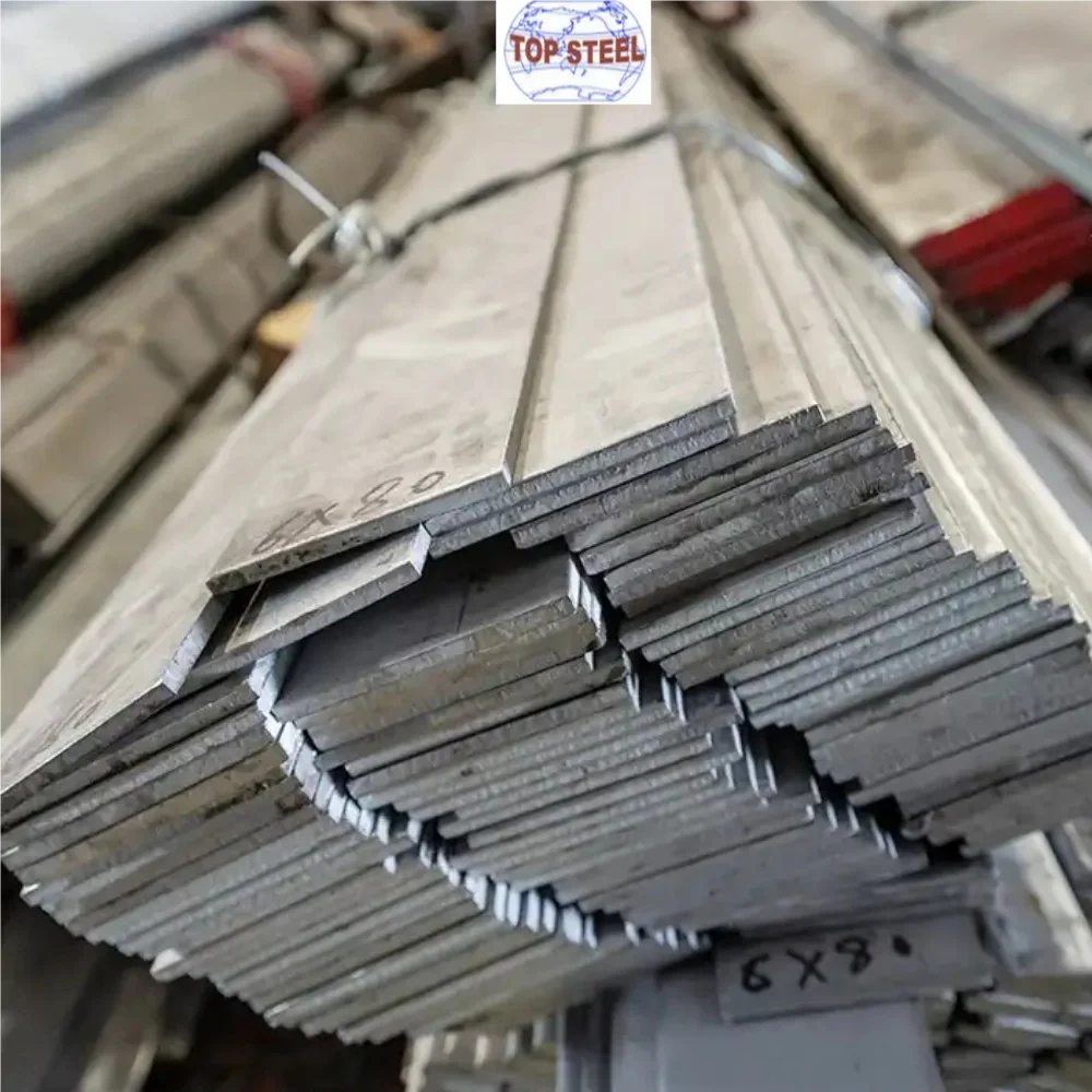 Alta calidad 0.3mm 0.5mm 3mm 1-6m 316 430f acero inoxidable al carbono en frio estirado en barras de hierro planas precios