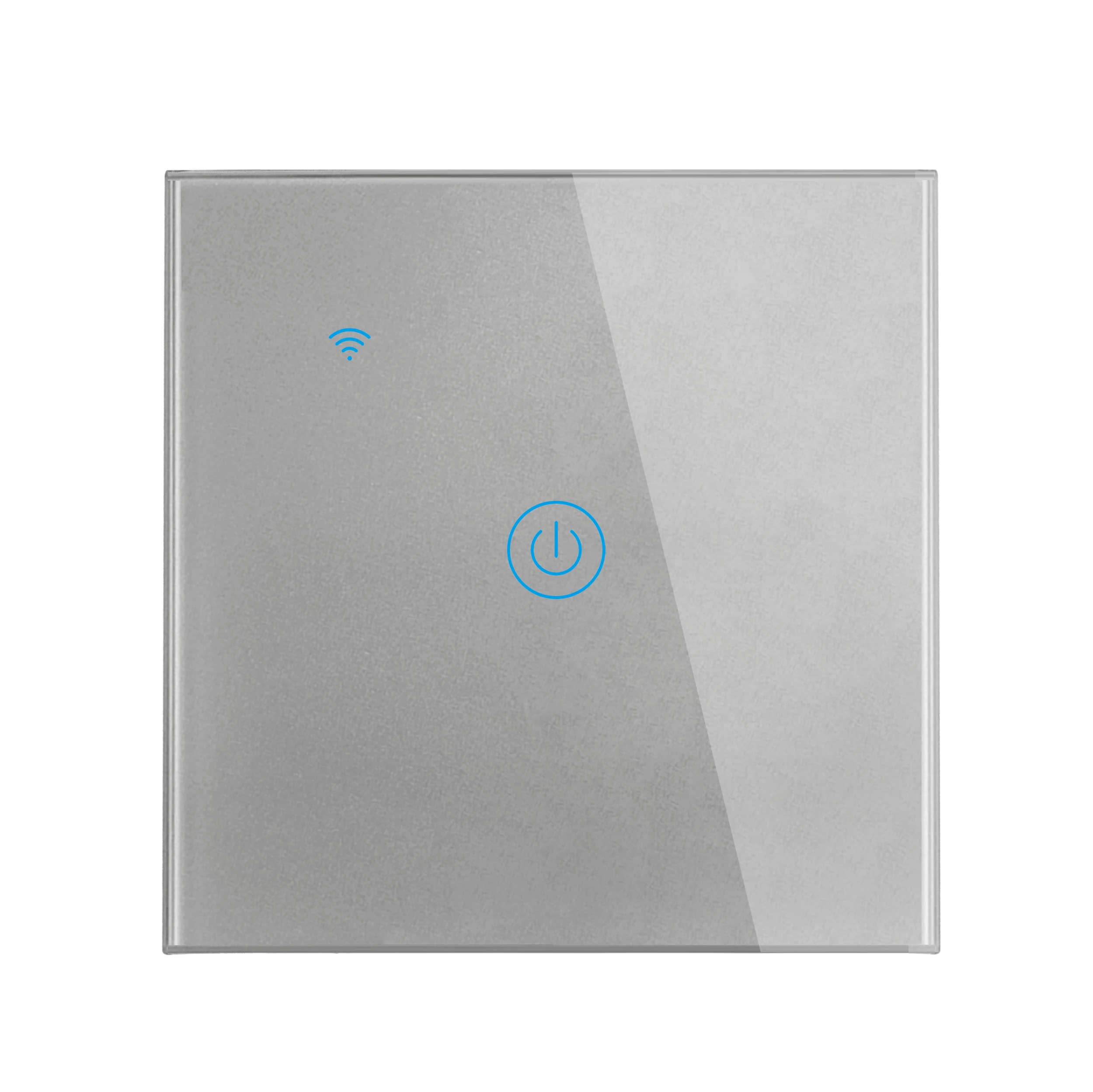 EU UK 1 / 2 / 3/4 Gang Touch Light Switch Tuya Control Wireless Remote Control Wifi No Neutral Smart Life APP Switch