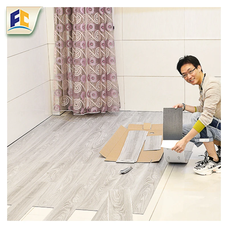 Marble-Effect Vinyl Roll Flooring for Bathroom Bamboo SPC WPC Covering with Self-Adhesive Backing Eco-Friendly LVT Flooring