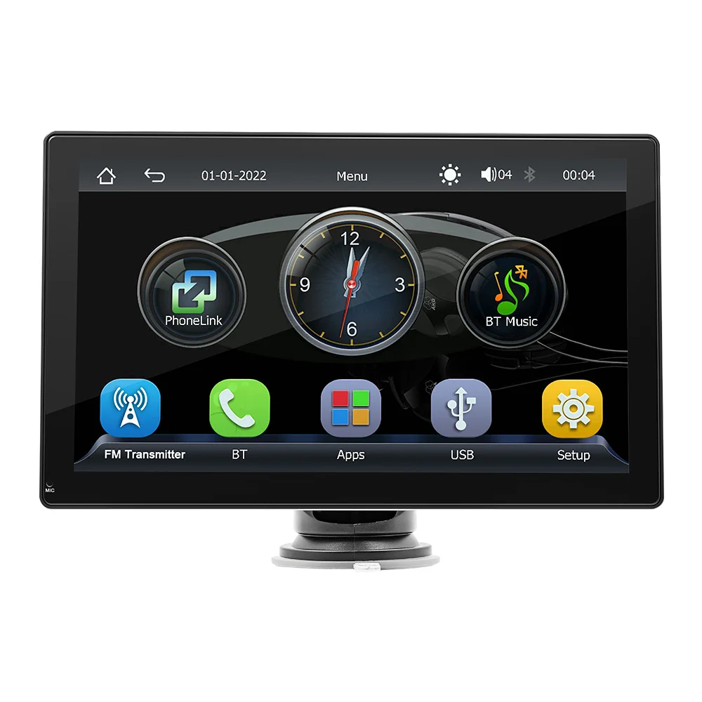 X5305 Carplay Screen 9 Inch Display Smart Car Dvd Player for Universal Wireless link carplay android auto car monitor