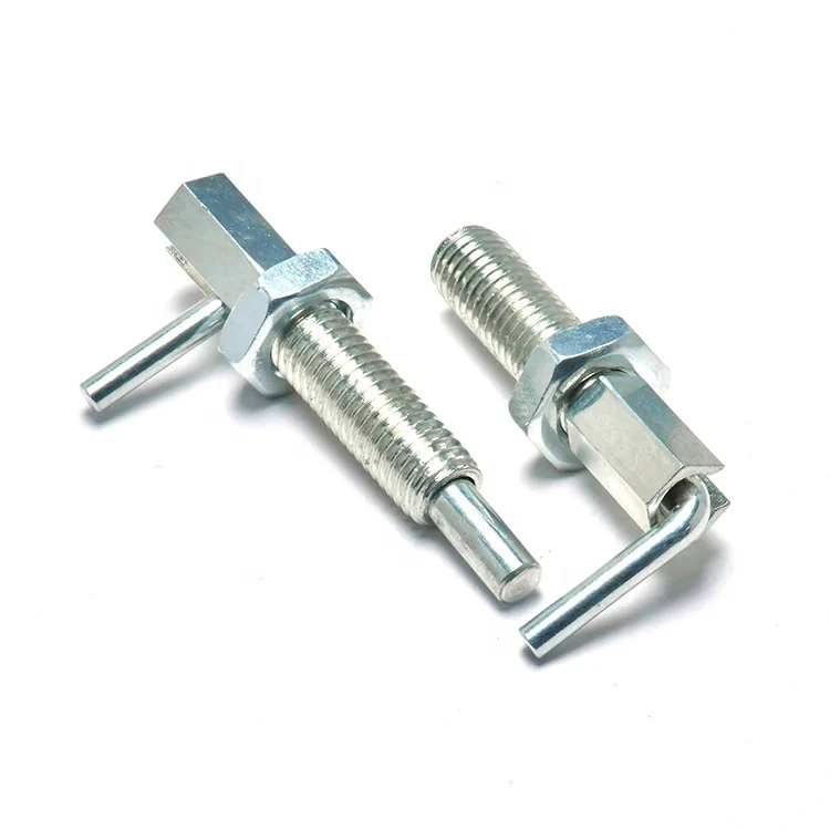 High Quantity Carbon Steel SS304 Hexagon Head L Handle Turn Locking Indexing Plunger