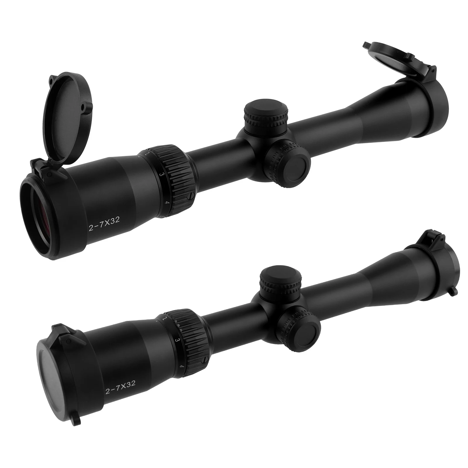 New Arrivals OEM ODM 2-7X32 Telescope 25.4mm Optical Sight Zero Reset Telescope accessories for Hunting