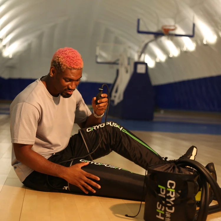 Cold compression therapy machine dual full leg massage sports recovery boot pain relief for whole foot massage