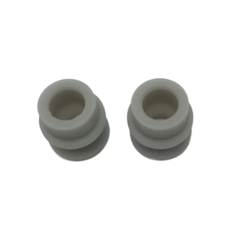 Custom Wheel Shape Silicone Rubber Feet Protector Cover For Furniture Chair