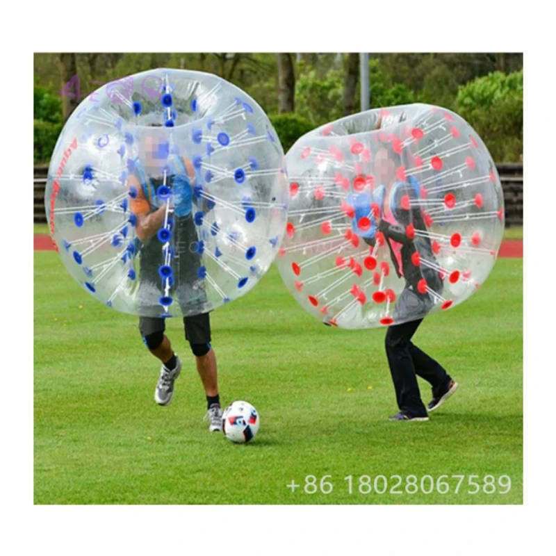 Kids Zorb Ball Inflatable Soccer Football Bumper Ball Human Knocker Bubble Soccer Balls