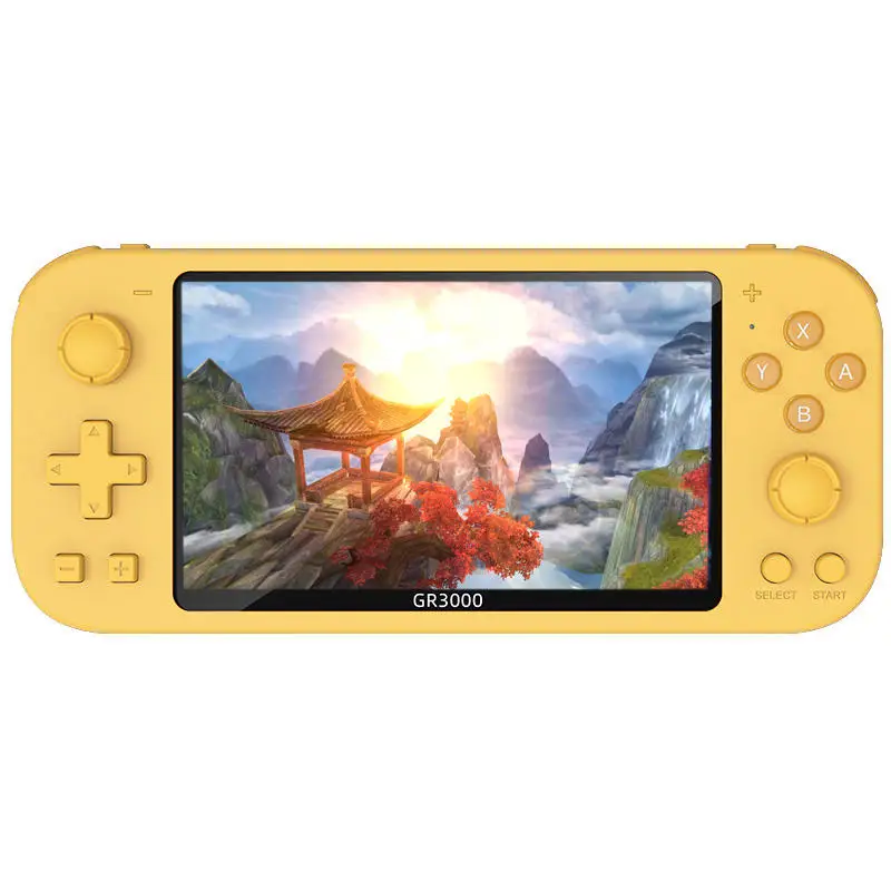2023 New GR3000 Retro Game Console 5.1inch Handheld Console 8G Video Consolas Game Player Support Double Players