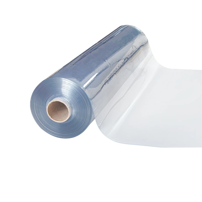 Soft Thick PVC Film For Waterproof Clear PVC Travel Transparent Storage Bags Production Table Mat