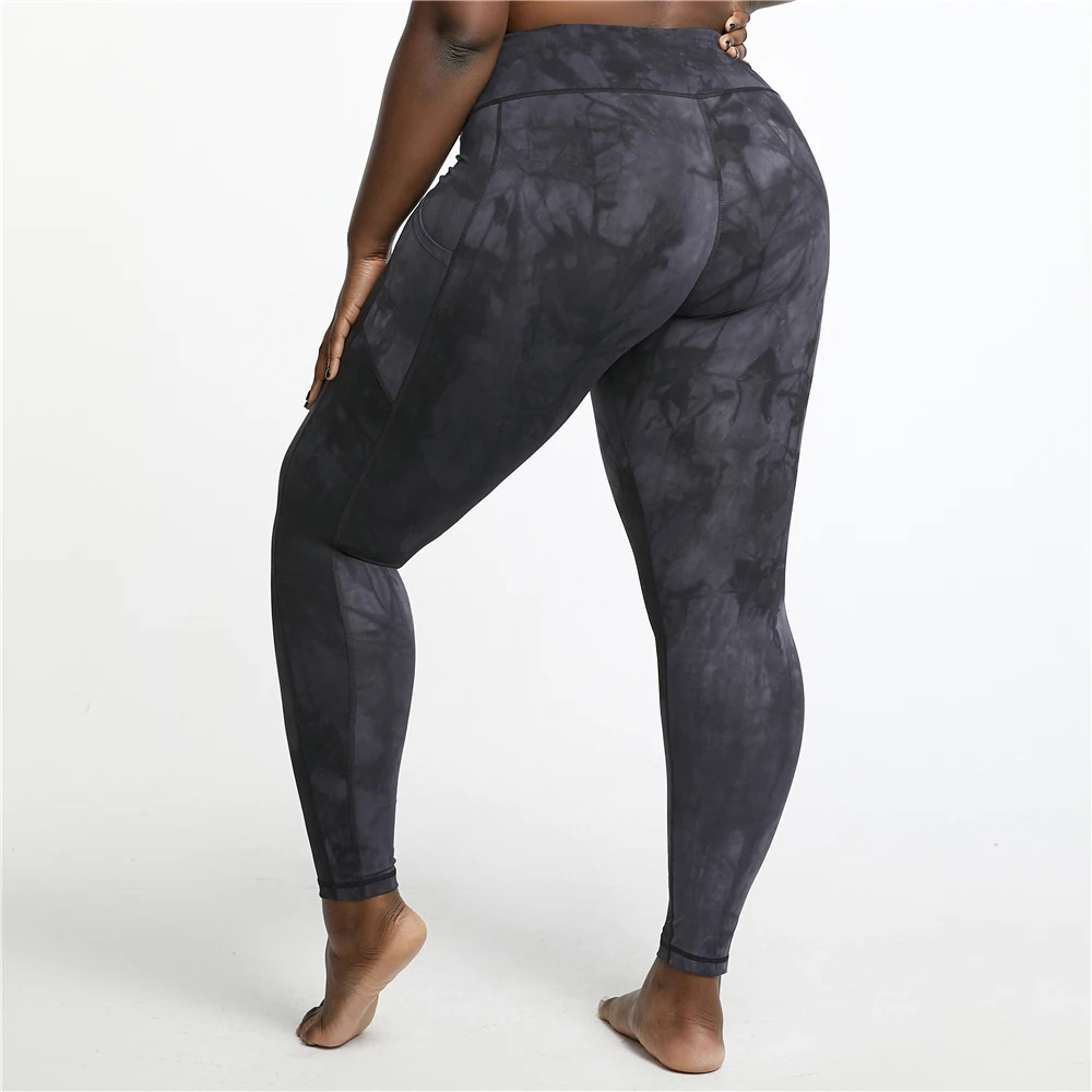 Plus Size Available Digital Printing Sports Underwear Yoga Sets Stretch Breathable Sports womens tights leggings