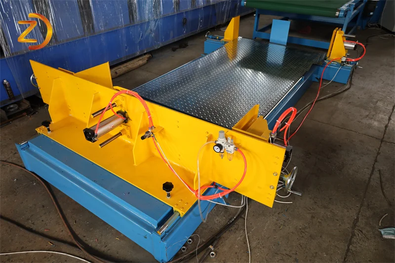 Automatic metal sheet steel embossing machine checker steel plate making embossing machine
